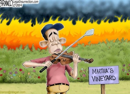 ObamaFiddling8142014