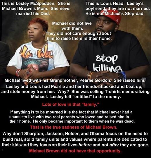Michael Brown's Parents 12614
