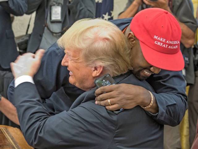 Kanye West meets with Donald Trump, White House, Washington DC, USA - 11 Oct 2018