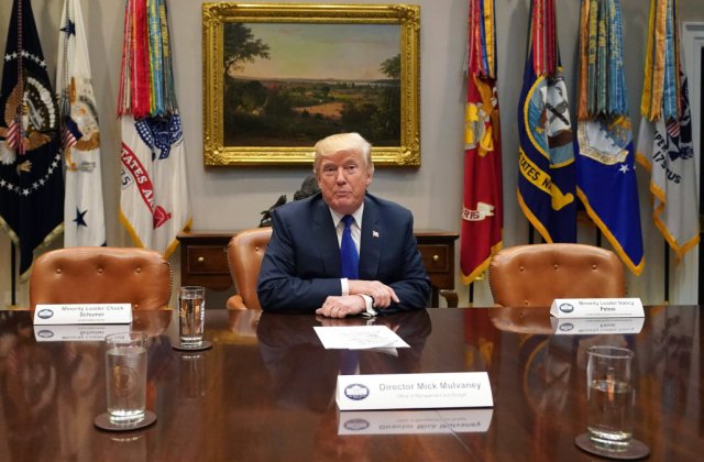 President Trump Meets With Congressional Leadership At The White House