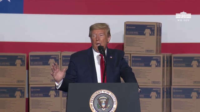 President-Trump-Delivers-Remarks-at-Owens-Minor-Inc.-Distribution-Center