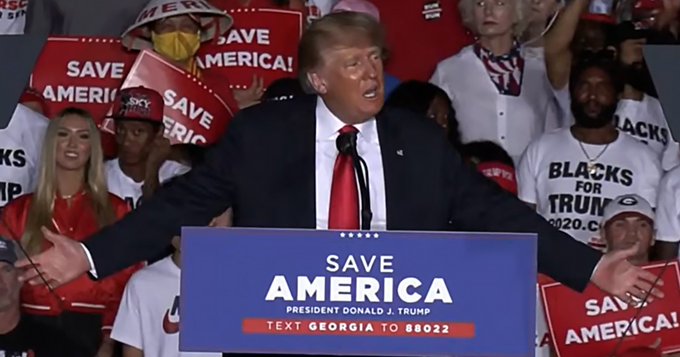 Trump Rally Georgia