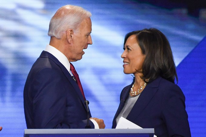Biden and Kamala