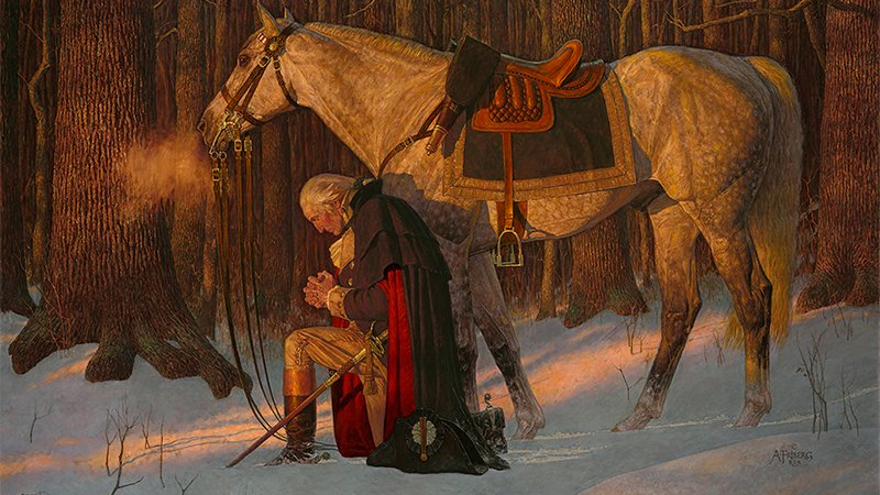 Washington Praying